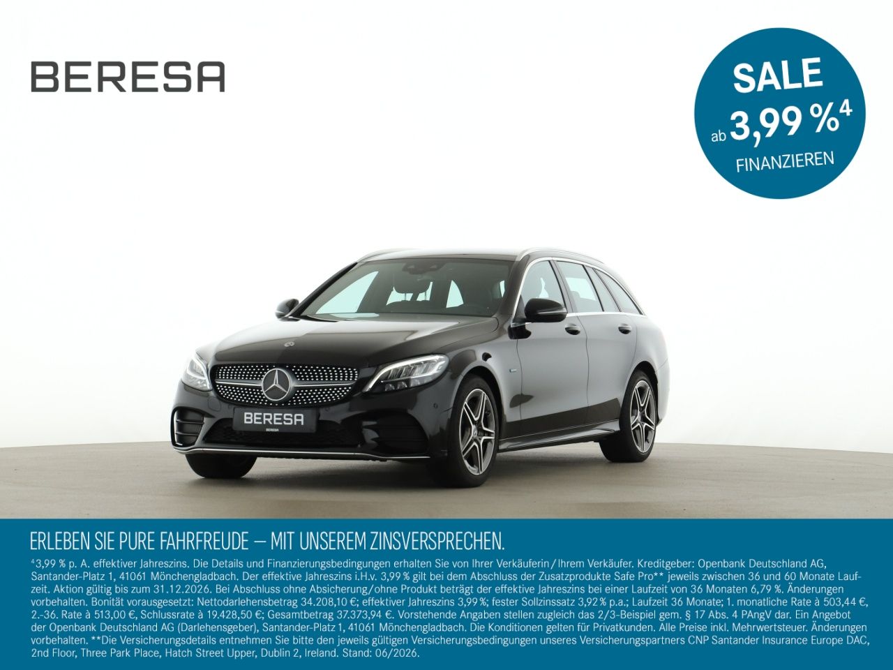 MERCEDES-BENZ C 300 de T AMG MBUX LED Memory Navi Sitzhz