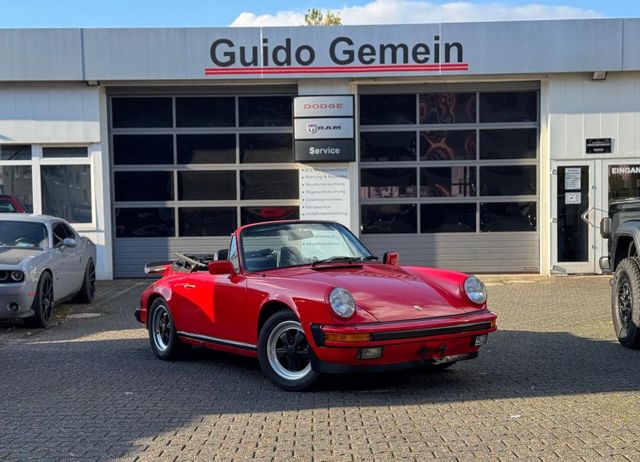 Porsche 911 Carrera 3.2 SC Cabrio luftgekühlt H-Zulassun