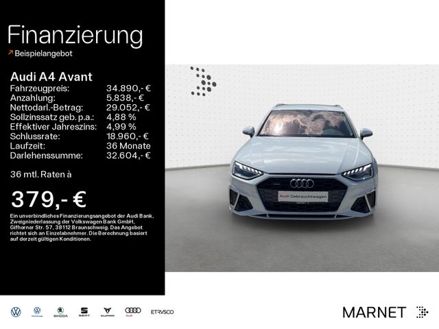 Audi A4 Avant 40 TDI quattro S line*Navi*Matrix*Alu*A