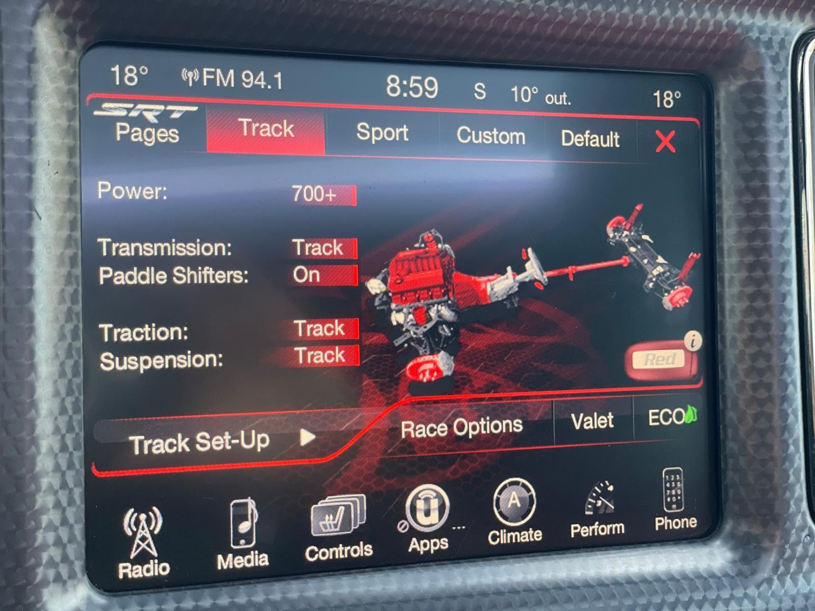 Fahrzeugabbildung Dodge Challenger HELLCAT Schiebed. HarmanKardon MwSt.