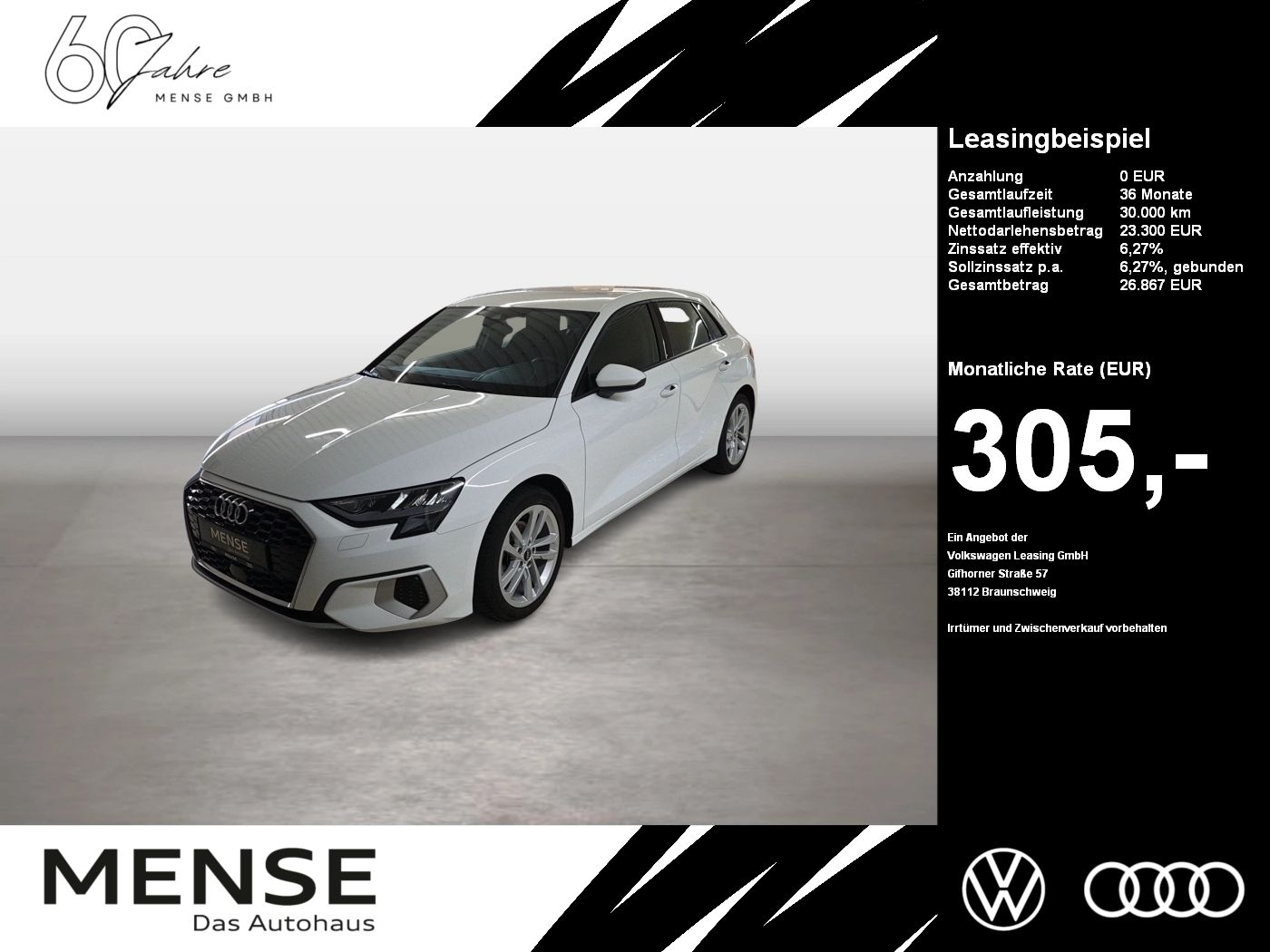 Audi A3 Sportback 35 TFSI S tronic Advanced ACC Navi