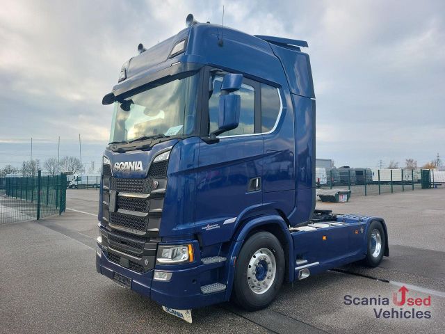 Scania S 580 A4x2NB S Model V8 Vollluftfed., Hydr. Navi