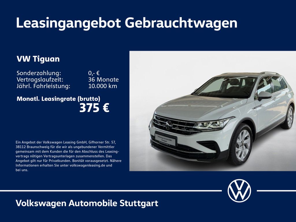 Tiguan Elegance 2.0 TDI DSG Navi Kamera Stdhzg