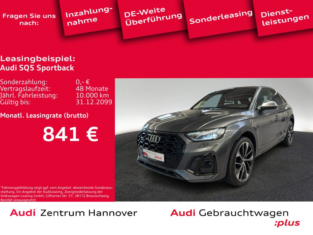 Audi SQ5 Sportback 55 TDI Matrix Luft Kamera virtual
