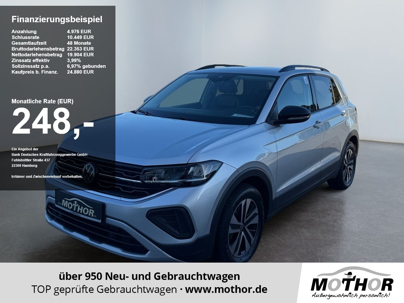 Volkswagen T-Cross Energy 1.0TSI ACC Navigationssystem Klim foto 1