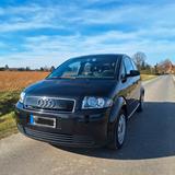 Audi A2 1.4 - - Audi A2: Schwarz