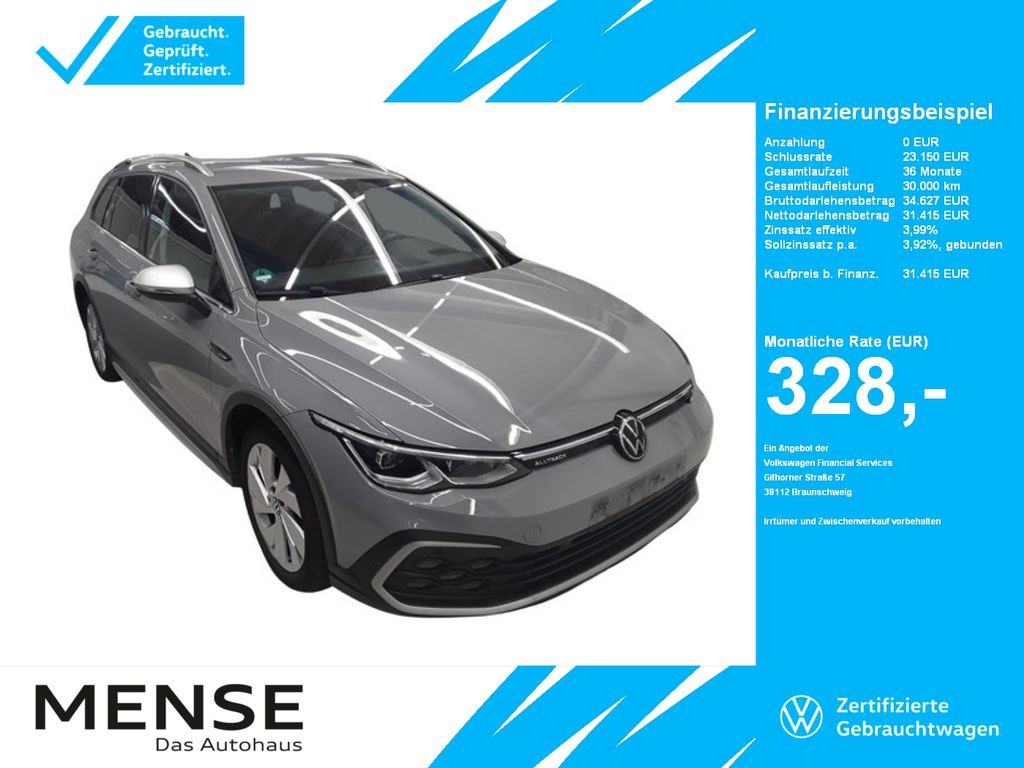 Golf Alltrack 2.0 TDI DSG 4-motion IQ.Light h/k