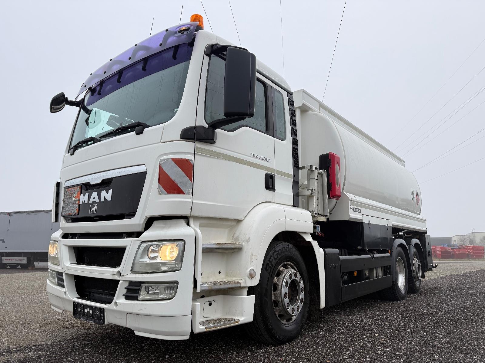 MAN TGS 26.360 6x2 Lenk/Liftachse Willig ADR