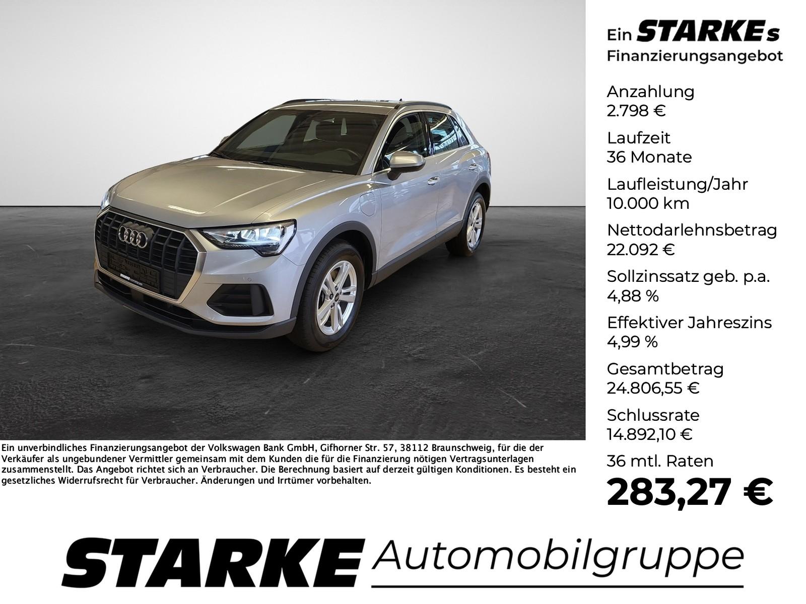 Audi Q3 45 TFSI e S tronic LED Navi SONOS Kamera Alu