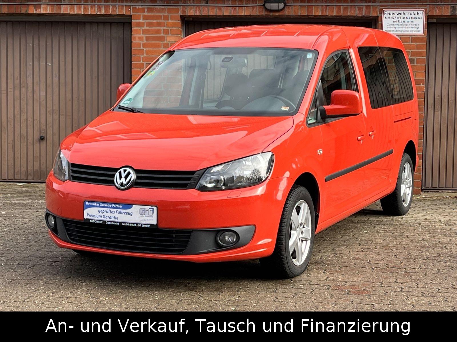 Volkswagen Caddy Maxi 7-Sitze Klima,DSG,SHZ,Zahnrie+TÜV NEU