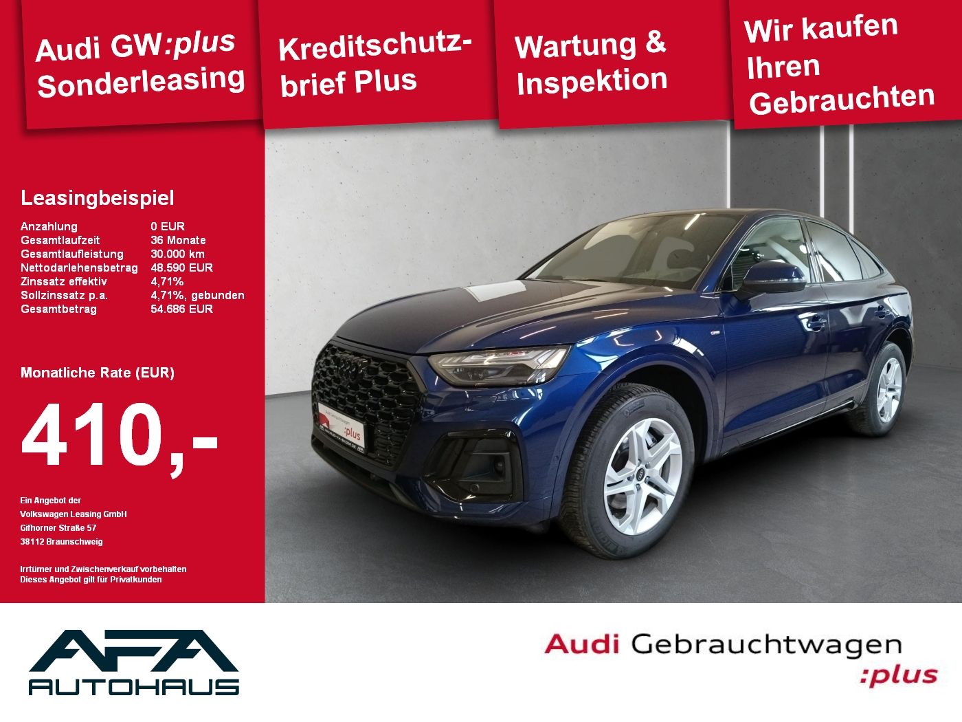 Audi Q5 Sportback 40 TFSI quattro Matrix*AHK*360°