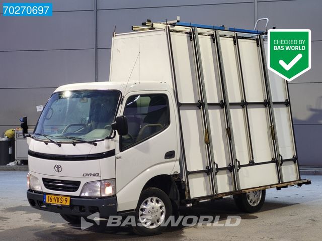 Toyota Dyna 100 Glasresteel Resteel Bakwagen Koffer Gla