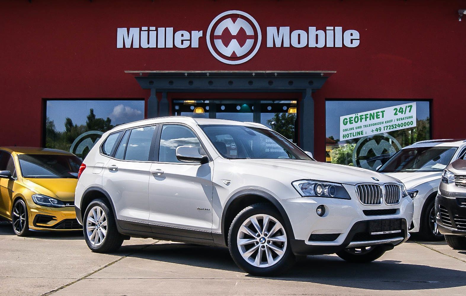 Fahrzeugabbildung BMW X3 xDrive30d Aut. XENON NAVI ANHZV MEMORY 1.HAND
