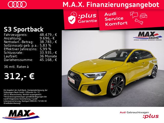 Audi S3 Sportback TFSI MATRIX+NAVI+PANO+LEDER+B&O+VC+