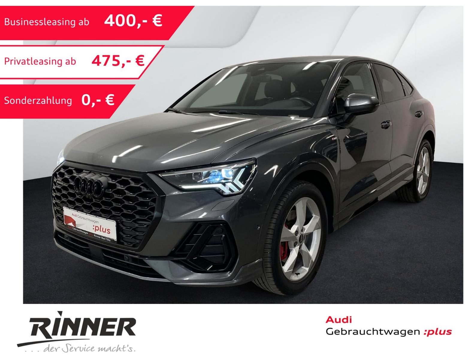 Audi Q3 Sportback 40 TFSI quattro 2xS line+Matrix+360
