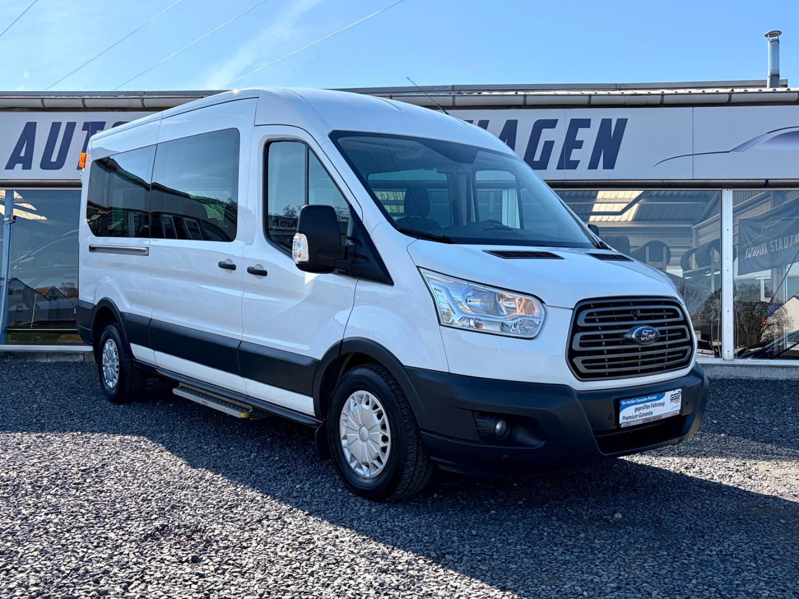 Ford Transit Kombi 350 L3H2 9 SITZE AHK/PDC v+h/TEMPO