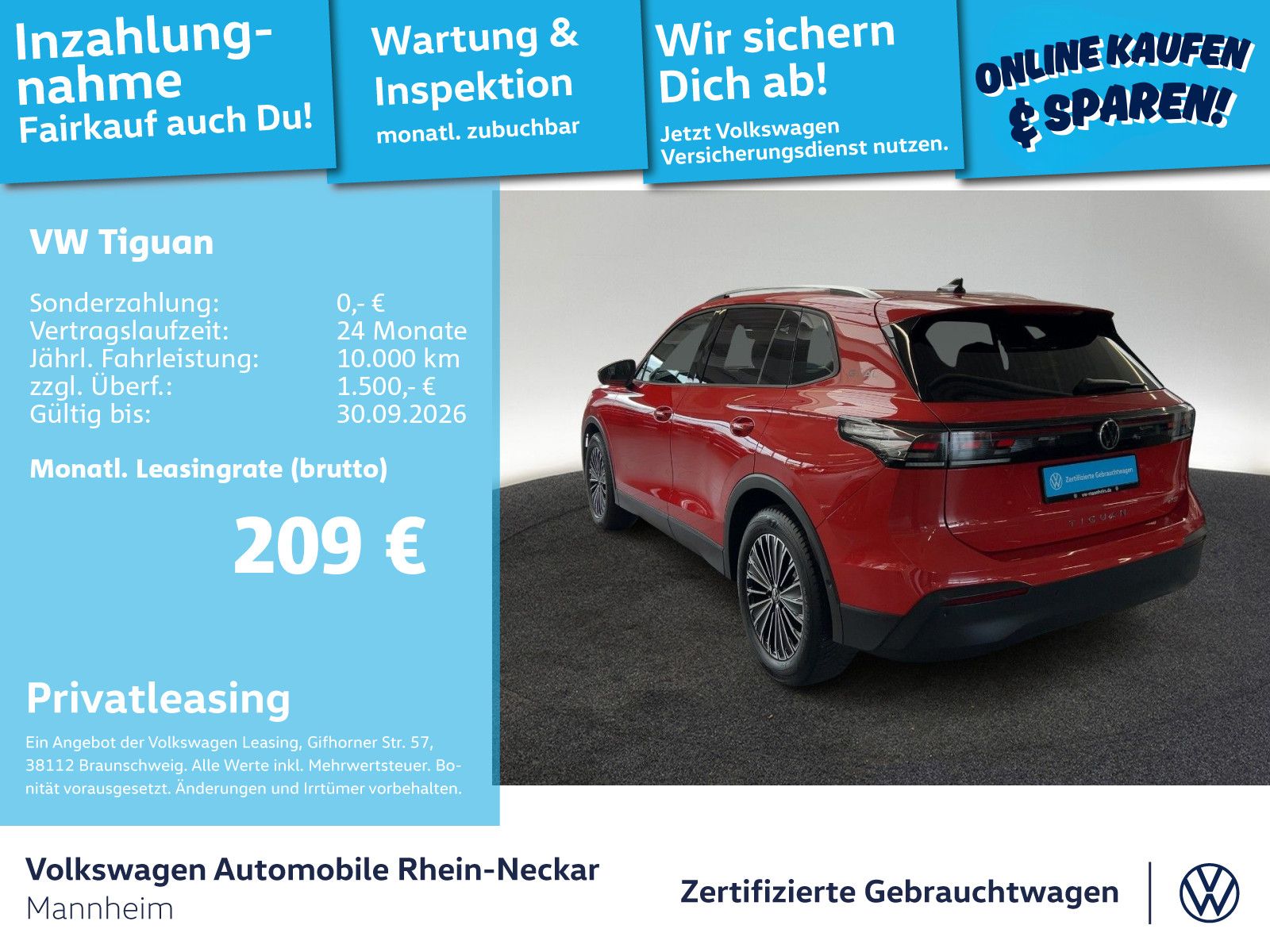Volkswagen Tiguan 1.5 eTSI GOAL DSG Navi Kamera LED UVM foto 2