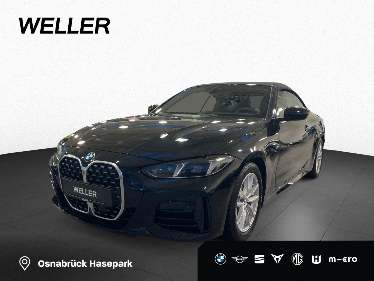 BMW 420d Cabrio M SPORT LivPro Stop&Go 360° LED