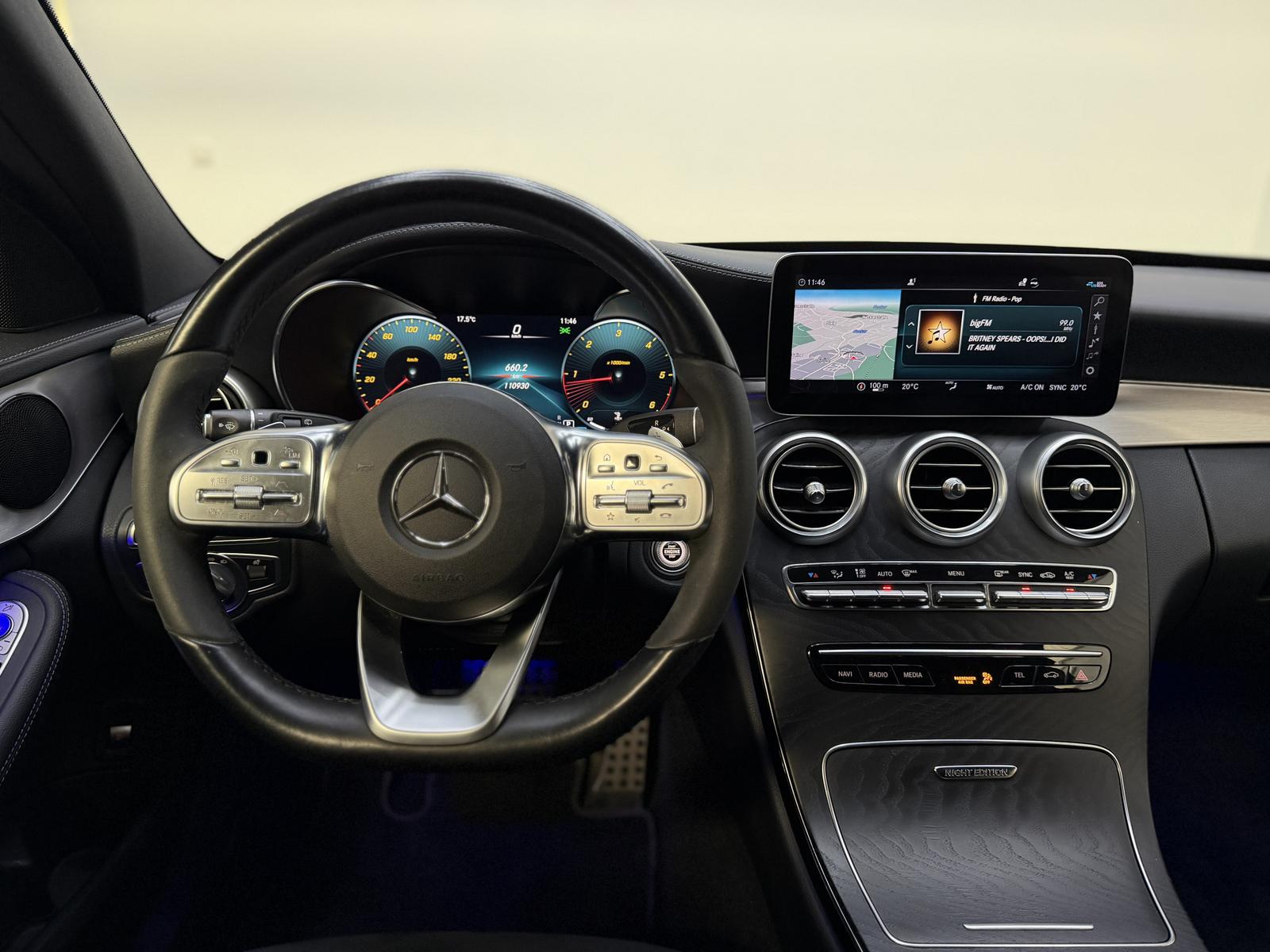 Mercedes-Benz C-Class d T Night Edition AMG-Paket 5J.Garantie, миниатюра 9