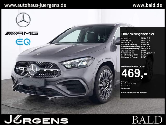 Mercedes-Benz GLA 250 4MATIC +AMG+MBUX+Wide+Navi+AHK+Cam+MBeam