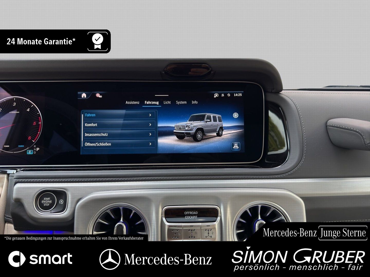 Fahrzeugabbildung Mercedes-Benz G 450 d AMG Night II Superior Standhzg. Burm AHK