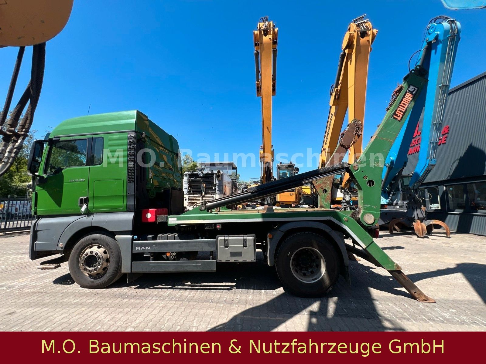 Fahrzeugabbildung MAN TGX 18.460 / 4x2 / Euro 6 / Hiab Skiploader /