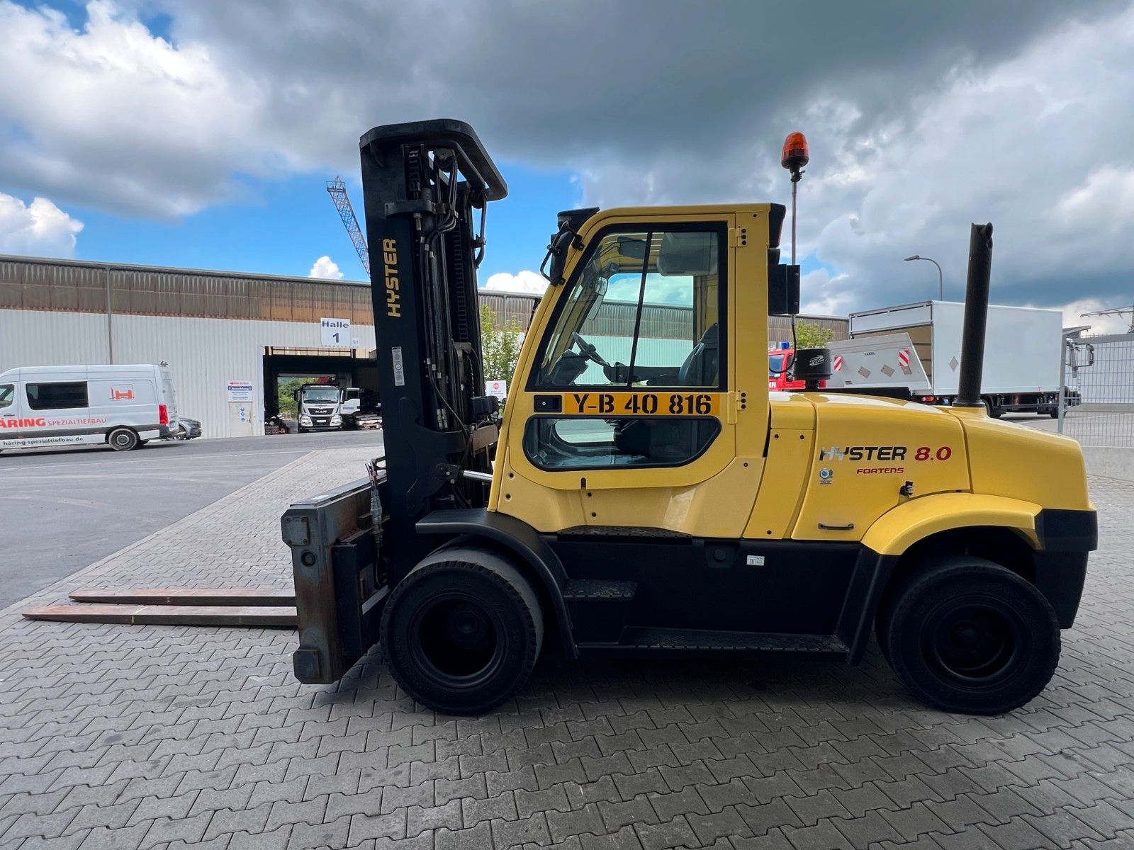 Fahrzeugabbildung Hyster H8.0 FT9 / nur 1.426h! / Triplex: 5,52m / ZVG