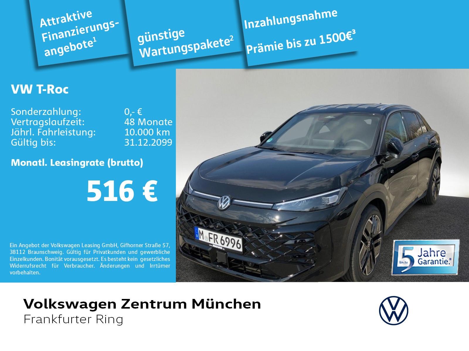 Volkswagen T-Roc R-Line 1.5 eTSI AHK IQ.Light IQ.Drive Navi