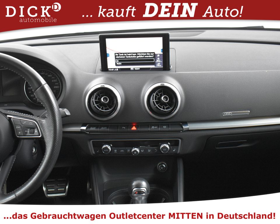 Audi A3 SB 35d S-Tr. Sport 2X S LINE+STDHZ+KAM+AHK+18
