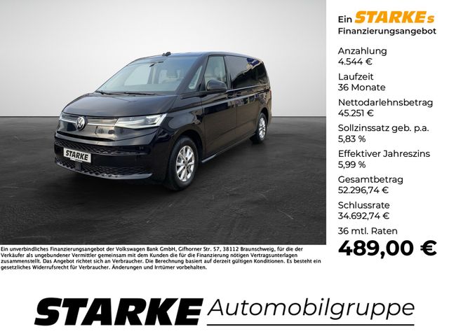 Volkswagen T7 Multivan 2.0 TDI DSG Life lang  Navi LED Kame