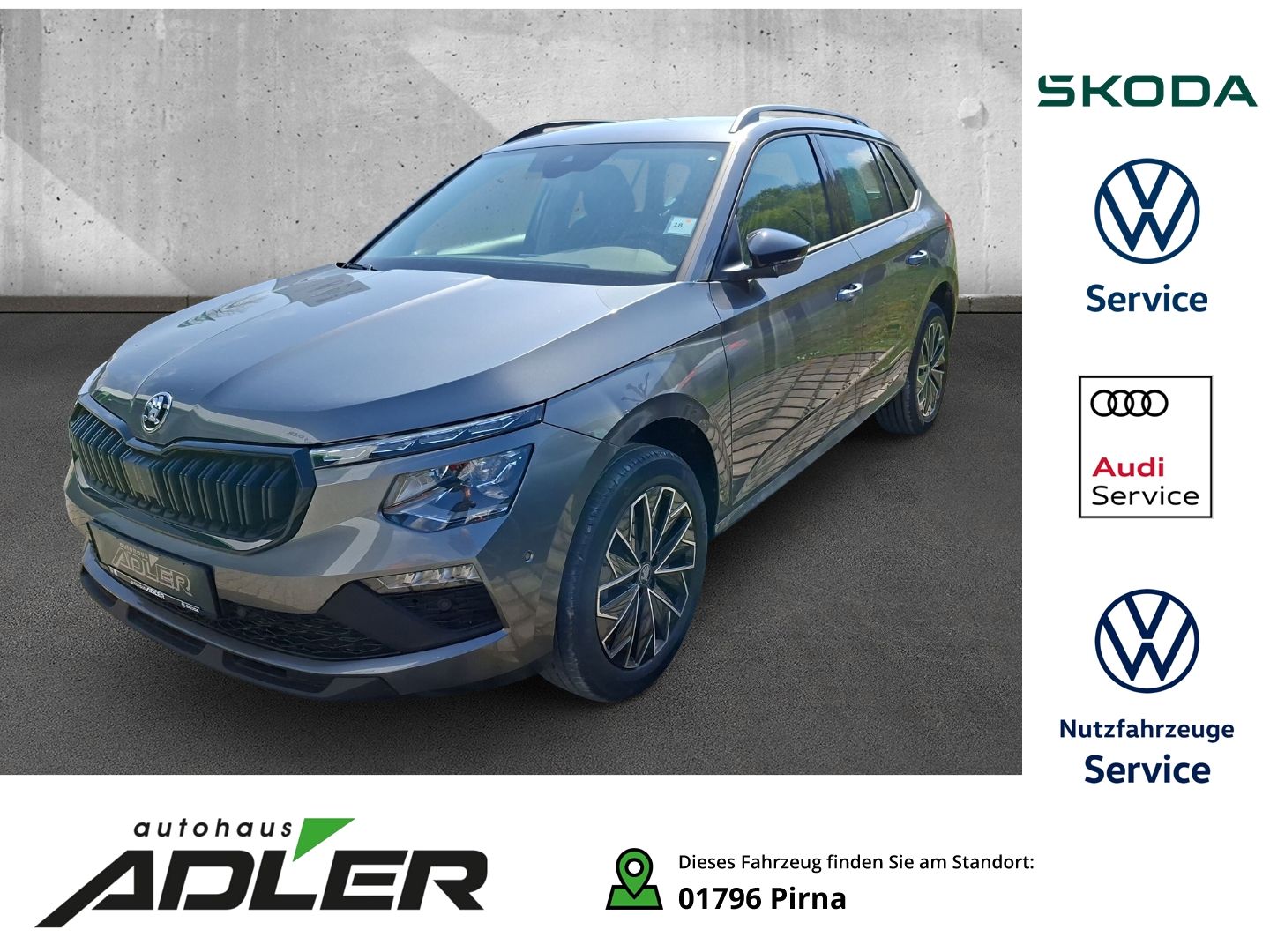 Skoda Kamiq Balance AHK-klappbar Navi Matrix LED 5 J. 