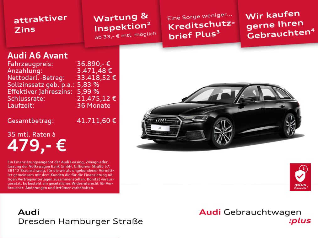 Audi A6 Avant Design 50 TDI quattro tiptronic Pano foto 2