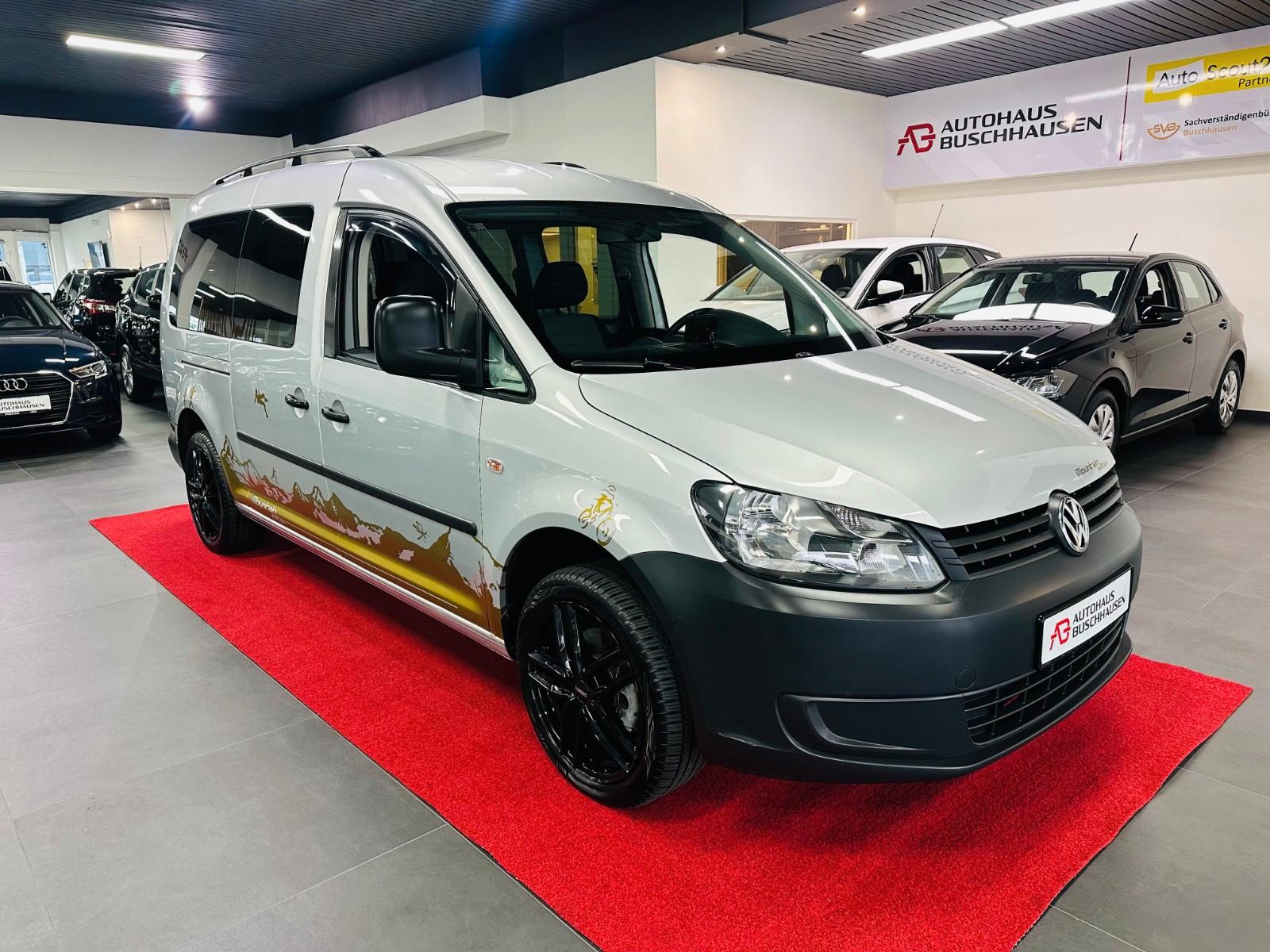 Volkswagen Caddy Maxi Kombi PKW/2.Hand/TÜV+Insp.NEU/Klima