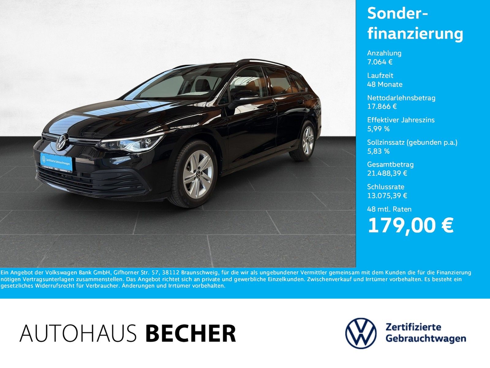 Volkswagen Golf Variant Life 1.5 eTSI DSG Navi LED Sitzhz foto 1