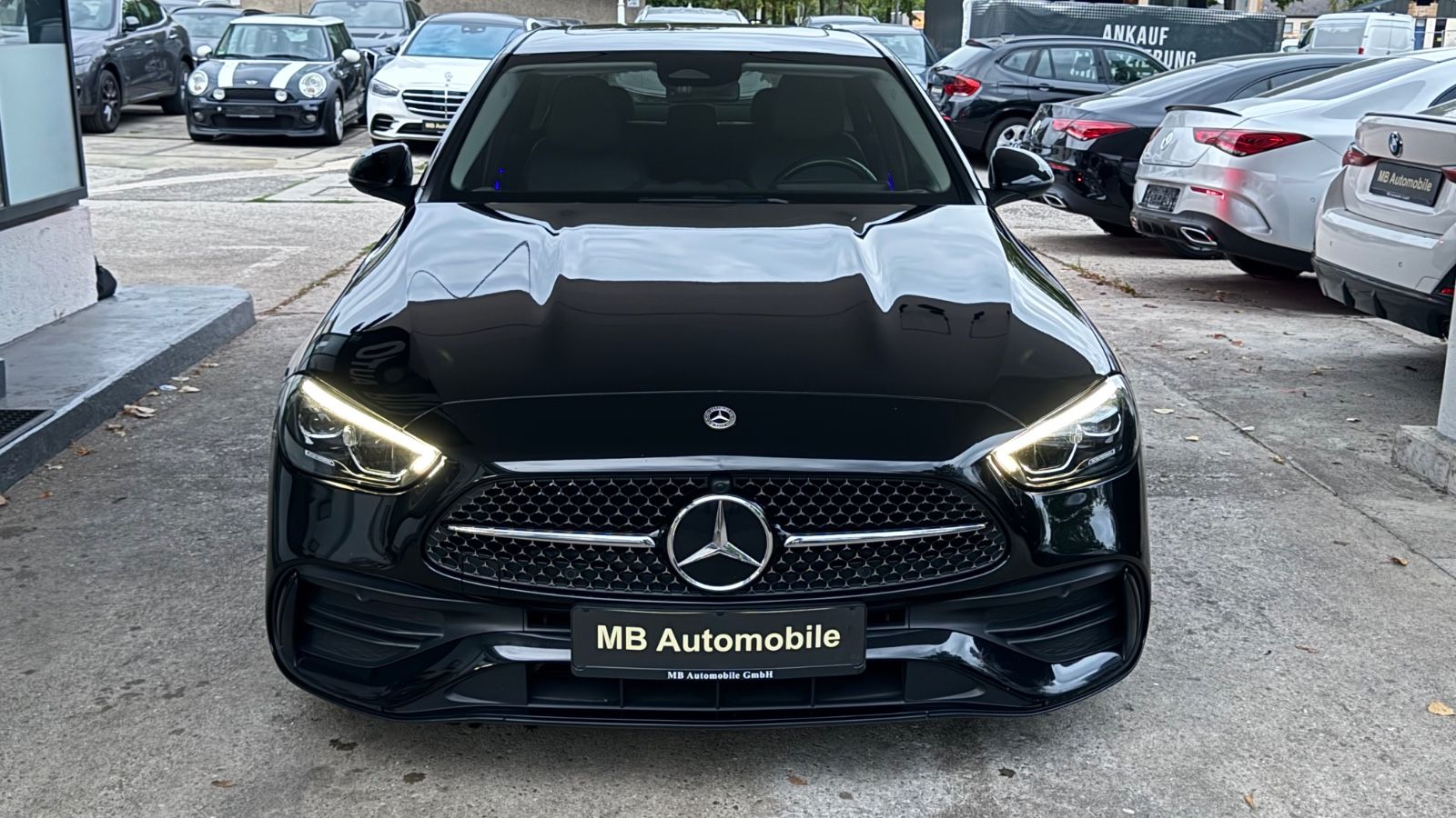 Mercedes-Benz C 200 AMG AMB SCHIEBE RFK TEMP AHK LED KEYLESS foto 2