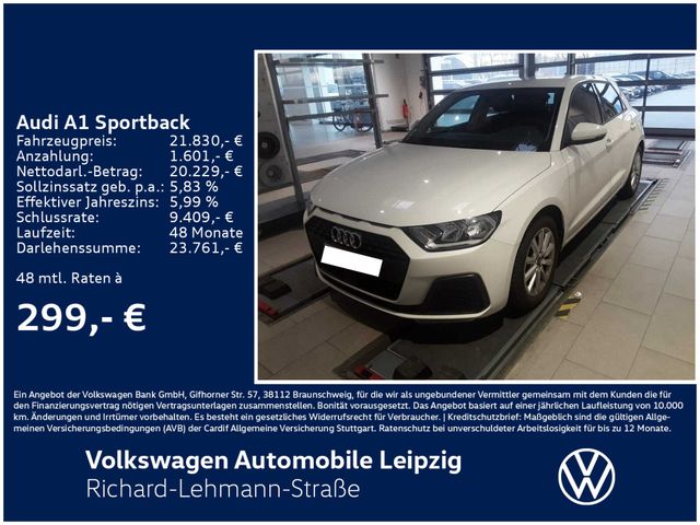 Audi A1 Sportback 25 TFSI S tronic *MMI*PDC*SHZ*