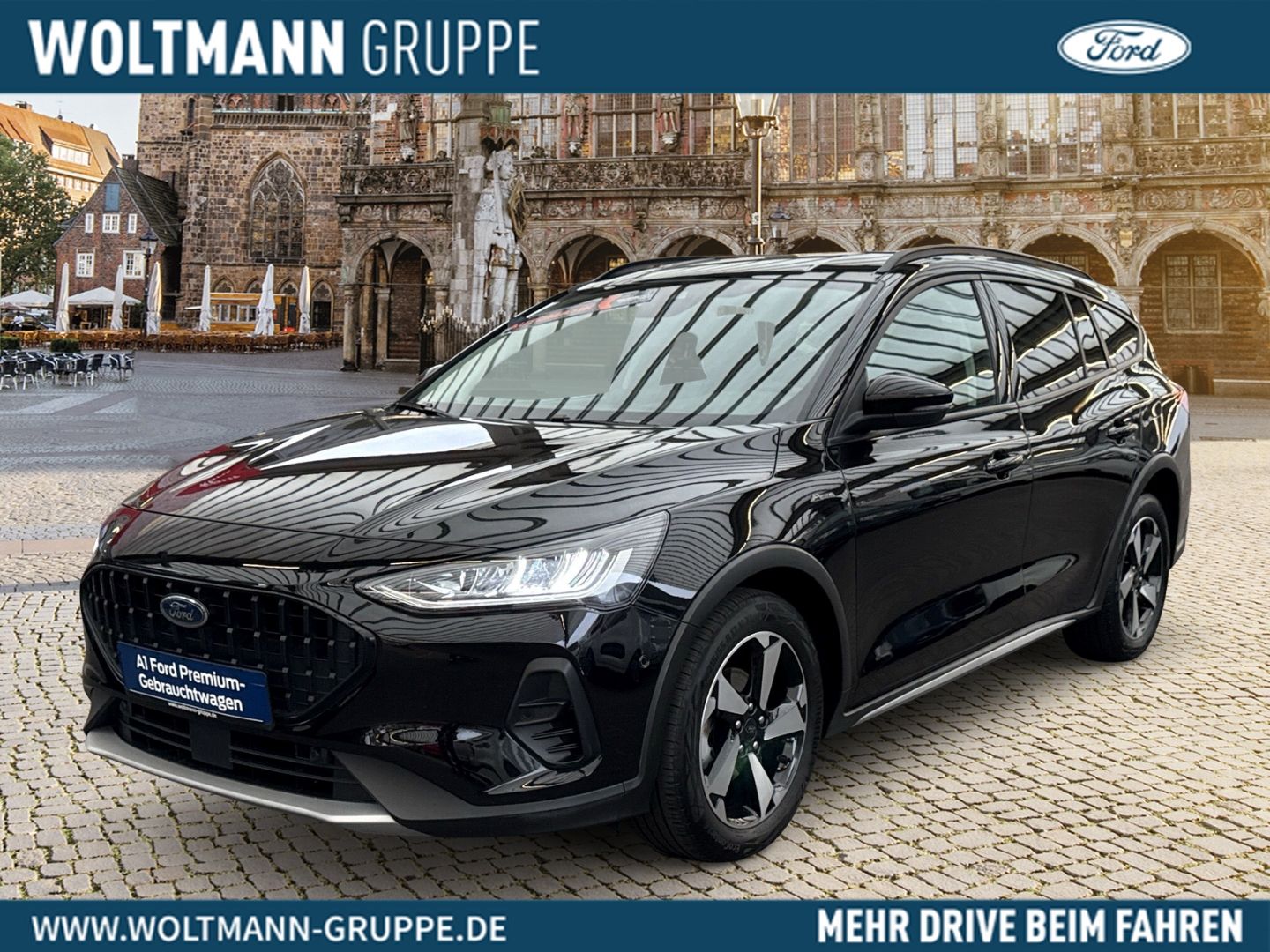 Fahrzeugabbildung Ford Focus Turnier Active X Automatik AHK schwenkbar
