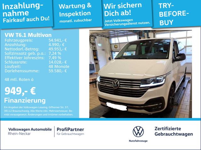 Volkswagen T6.1 Multivan 2.0 TDI Generation Six 4Motion AHK