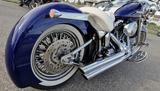 Harley-Davidson FLSTC Chicano Style Lowrider Customumbau
