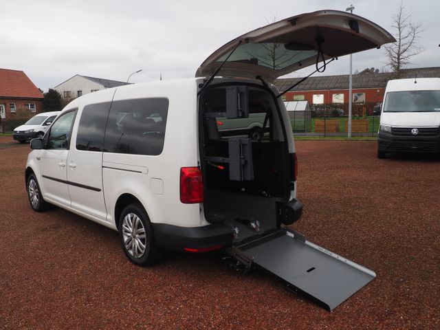 Volkswagen Caddy Maxi 7 Sitzer Rollstuhlgerecht/Wenderampe