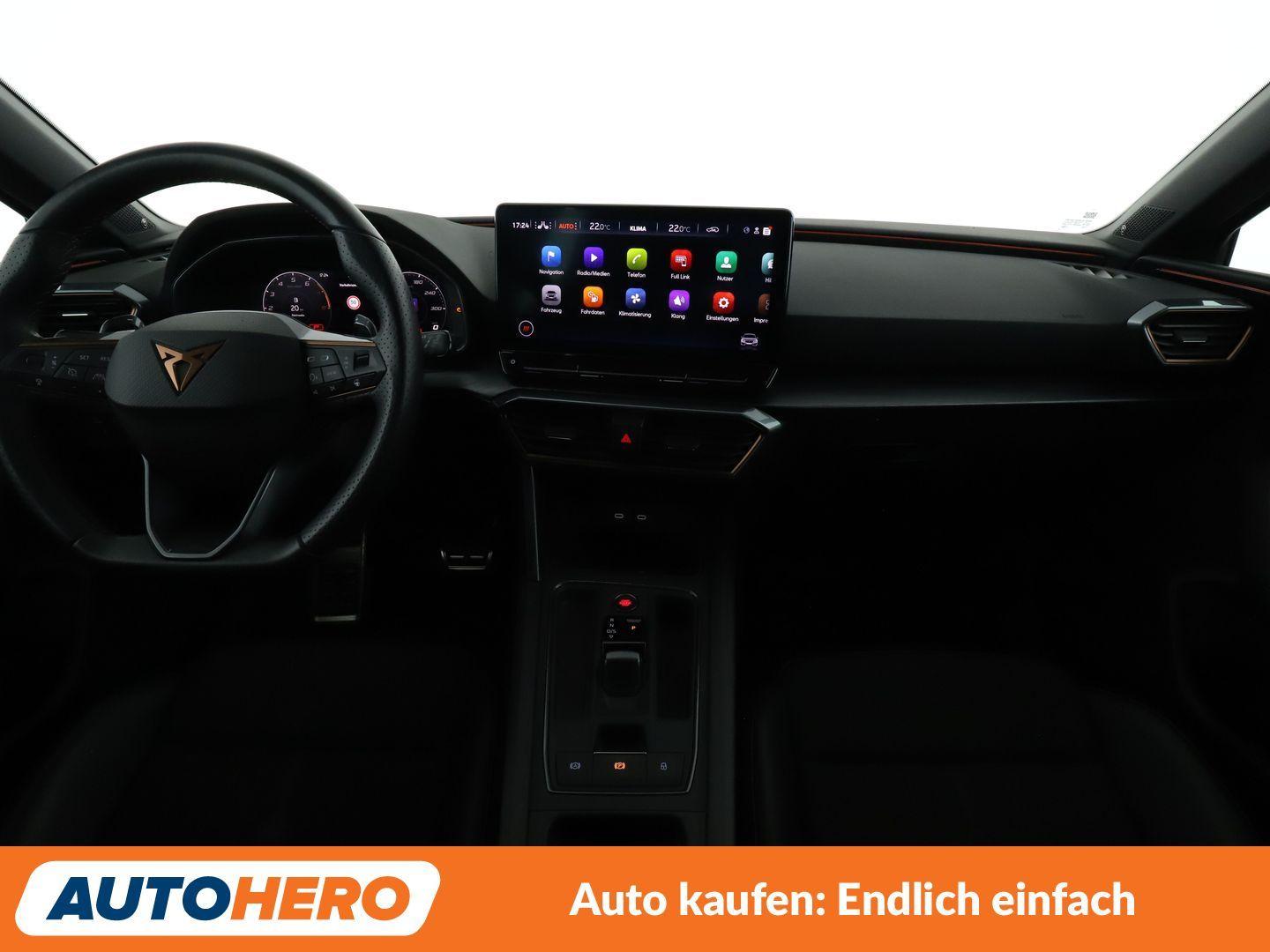 Cupra Leon 2.0 TSI VZ Aut.*NAVI*ACC*CAM*PDC*SHZ*ALU*, миниатюра 11