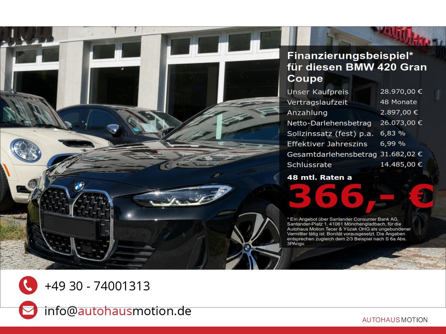 BMW 420 Gran Coupé