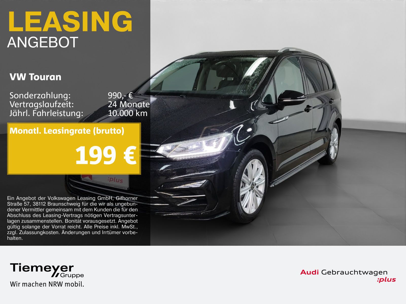 Volkswagen Touran 1.5 TSI DSG R-LINE LM17 NAVI KAMERA VIRTU