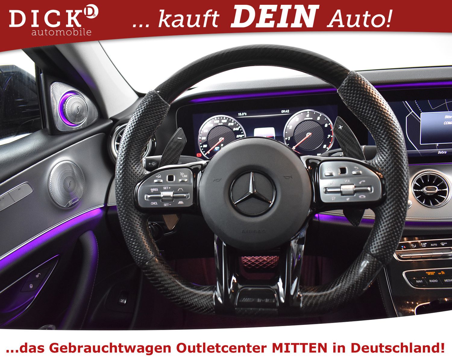MERCEDES-BENZ E400d 4M Avant AMG LUFT+PANO+WIDESC+BURM+MULTIB+ - Image 16