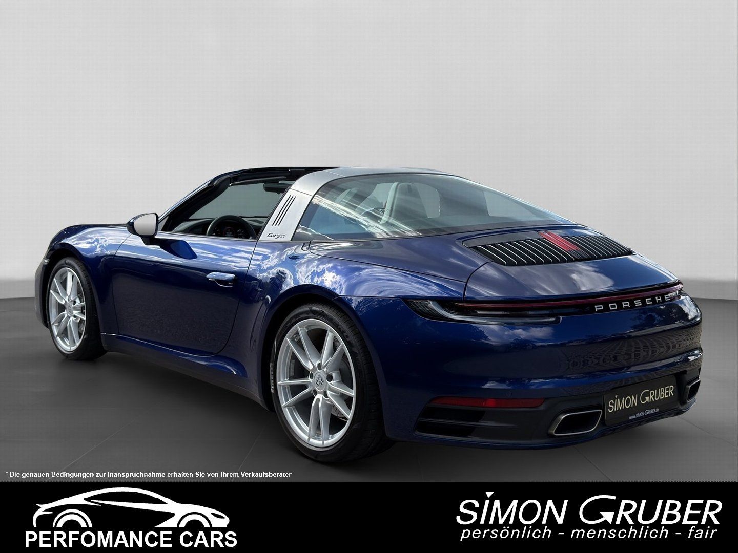 Fahrzeugabbildung Porsche 911 Carrera 3.0 Targa 4 Enzianblaumet 1.Hand TOP