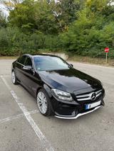 Mercedes-Benz C 200 AMG Line Carplay Automatik TÜV NEU - Mercedes-Benz C 200 Gebrauchtwagen in Augsburg
