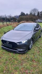 Mazda 3 Lim. Selec*Leder*Klimaa.*HeadUp*LED*360°Kamera - Mazda 3 Gebrauchtwagen in Mülheim (Ruhr)