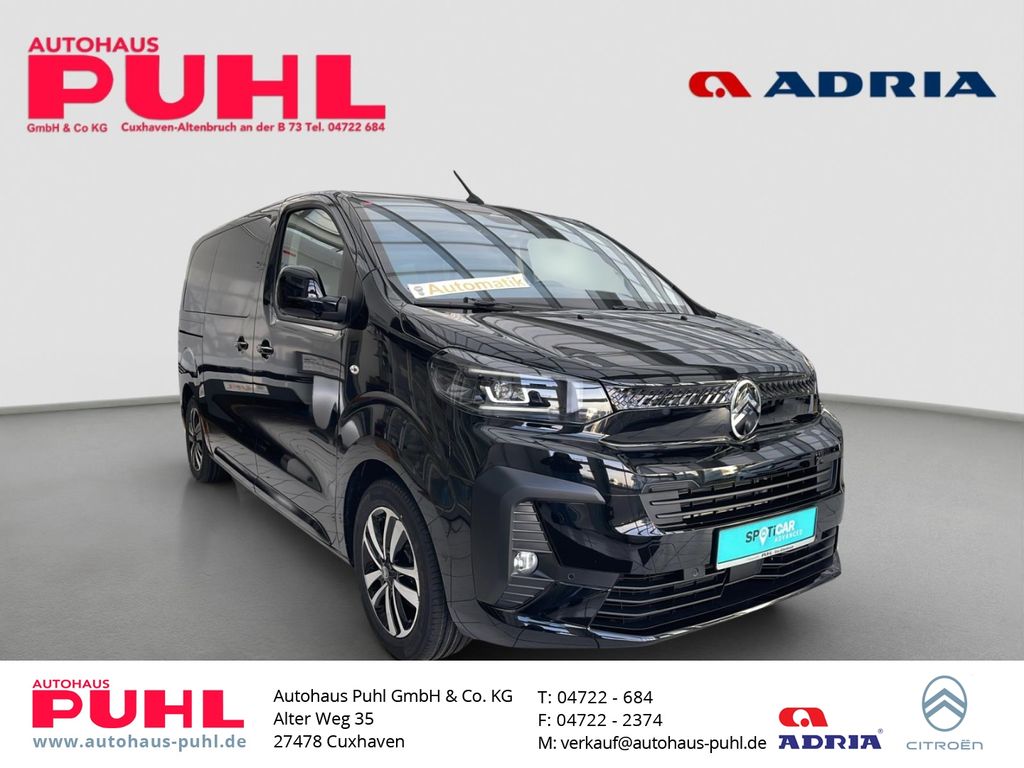Citroën, Spacetourer Max M KOMBI Autom, AHK,Glasdach,VIP+