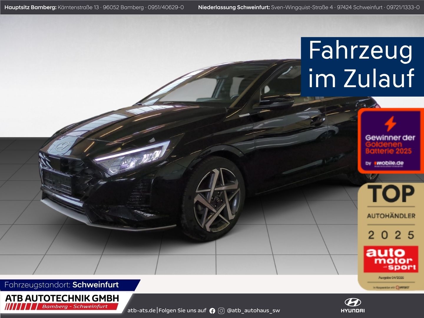 Fahrzeugabbildung Hyundai i20 Prime 1.0 T-GDi Navi Soundsystem Bose