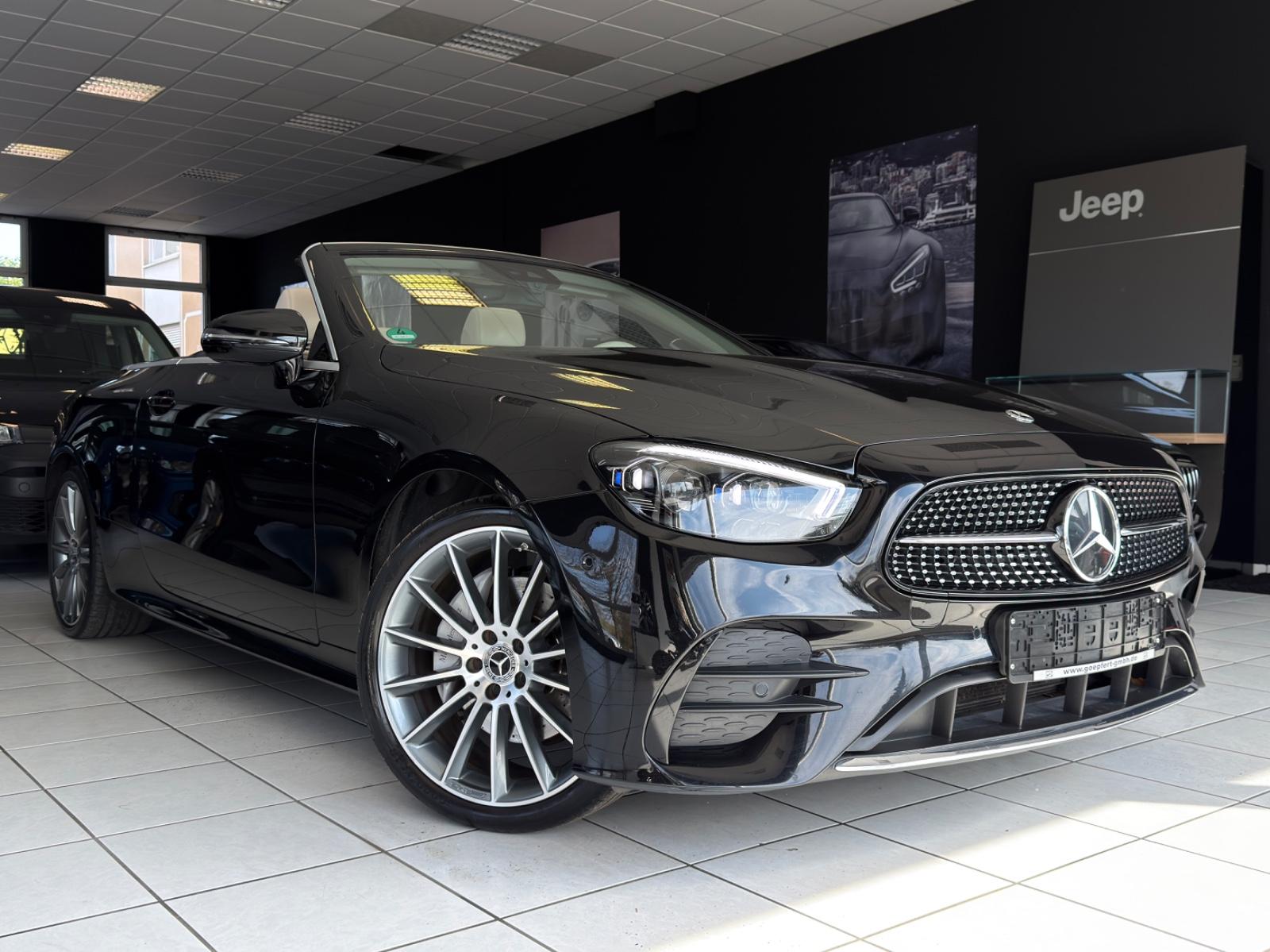 Mercedes-Benz E 300d Cabrio 4M 2xAMG Yacht MB100 LED Burmester